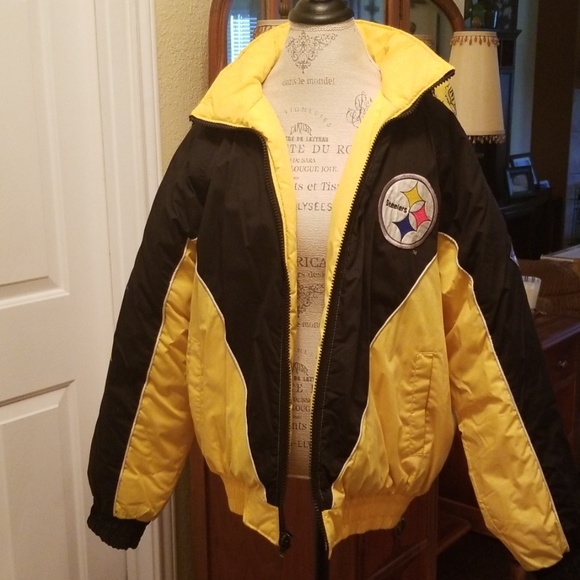 Pro Player By Daniel Young Jackets Coats Vtg Pittsburgh Steelers Jacket Poshmark